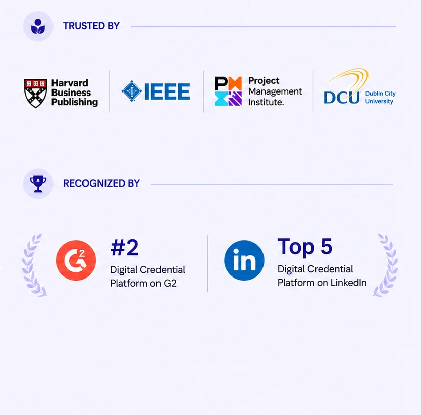 SkillStory trusted by leading institutions and used for digital credentials around the world